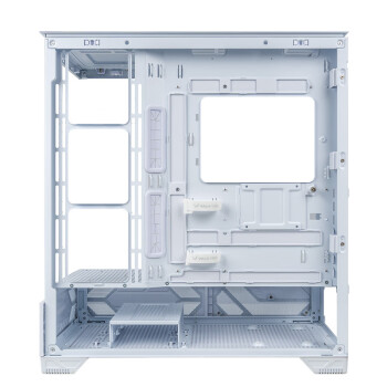 瓦尔基里（VALKYRIE）VK03 WHITE 白色 ATX 游戏电脑台式机箱 支持360水冷 6.2吋触摸屏 270°海景房