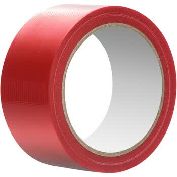 天章布基胶高粘胶带红色48mm*15y(13.7米)3卷装 地毯固定地标线大力胶封窗户不留痕防漏风防翘边胶布