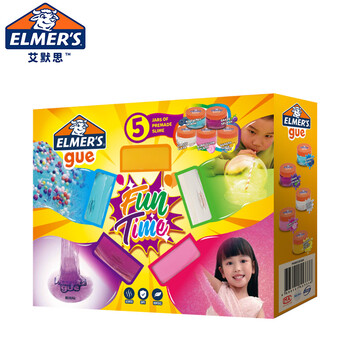 艾默思(Elmer's)水晶泥 史莱姆 起泡胶 益智解压儿童礼品节日礼盒 趣味时光儿童套装 艾默思(Elmer's)水晶泥 史莱姆 起泡胶 益智解压儿童礼品节日礼盒 趣味时光儿童套装