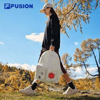 FILA FUSION斐乐潮牌女士背包时尚潮流双肩包女包