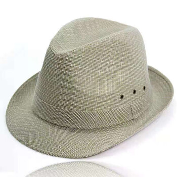 中老年人帽子男士礼帽夏天爸爸防晒遮阳帽老头休闲草编凉帽太阳帽