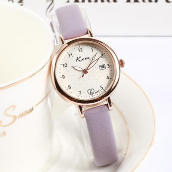 muzhi少女手表女款初中高中女2023新款儿童女孩中学生女士小众轻奢