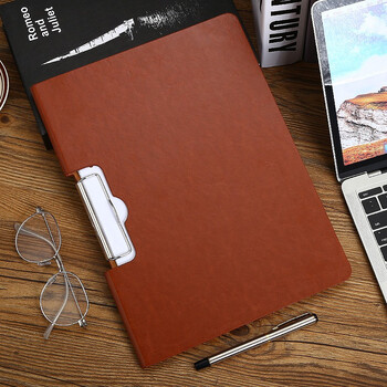 嘉然恒 A4皮质文件夹板签字垫板报告夹办公用品资料夹试卷夹签约本垫板夹合同销售夹定制 横板-棕色 嘉然恒 A4皮质文件夹板签字垫板报告夹办公用品资料夹试卷夹签约本垫板夹合同销售夹定制 横板-棕色