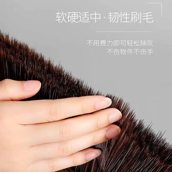 施奥德 台球桌毛刷 台球布刷子 长柄软细毛台球桌清洁毛刷 台球用品配件