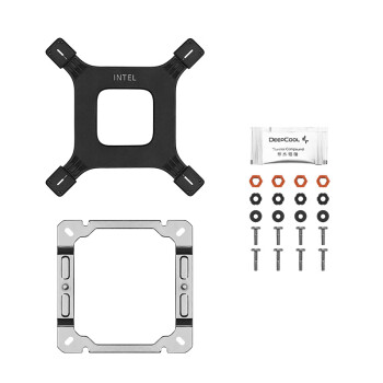 九州风神（DEEPCOOL）玄冰400幻彩V5CPU散热器附带硅脂（镀镍4热管/220W/热管偏置不挡内存/多平台支持）