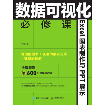 数据可视化必修课 Excel图表制作与ppt展示 沈君 电子书下载 在线阅读 内容简介 评论 京东电子书频道