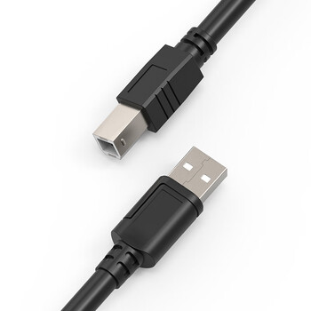 eKL USB打印线5米 USB2.0方口高速打印机线 A公对B公方口hp惠普佳能爱普生连接线UC05