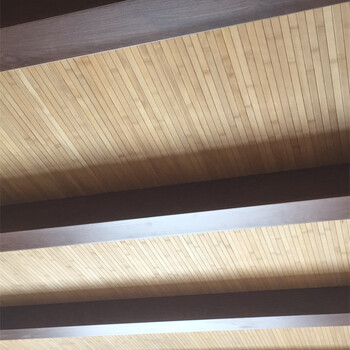 竹片吊顶 工程竹帘竹篾编竹席子吊顶墙面装饰民宿木屋茶楼餐馆藤草