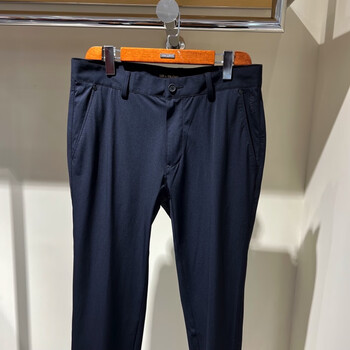 路卡迪龙男裤【弹力抗皱】春夏轻薄男士商务直筒休闲裤340221101 37