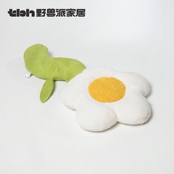 野兽派家居(tbh) 一朵大花条形抱枕办公室抱枕车载抱枕睡觉夹腿家用沙发腰枕靠垫 野兽派家居(tbh) 一朵大花条形抱枕办公室抱枕车载抱枕睡觉夹腿家用沙发腰枕靠垫