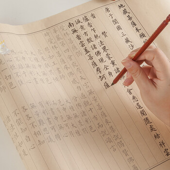 王本愿经心经地藏菩萨本愿经地臧经小楷毛笔字帖抄写经书经文套装描红