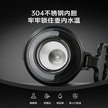 富光保温壶304不锈钢大容量保温暖水瓶车载真空户外旅行壶便携2000ML