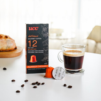 悠诗诗（UCC）咖啡品鉴师系列胶囊咖啡12号 意式特浓适配Nespresso机型50g