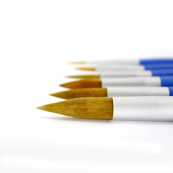 【全网低价】樱花(SAKURA)尼龙画笔毛笔水彩水粉丙烯油画笔 NF6-P （平6号）平头美术写生