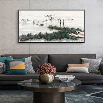 江南水乡水墨画品牌及商品- 京东