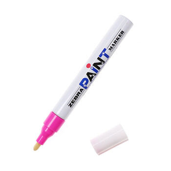 斑马牌(ZEBRA)油漆笔 油性记号笔 大号物流笔签名笔/马克笔 PAINT-MOP 粉色 单支装 斑马牌(ZEBRA)油漆笔 油性记号笔 大号物流笔签名笔/马克笔 PAINT-MOP 粉色 单支装