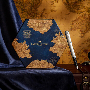 辉柏嘉(Faber-castell)【热门商品】钢笔礼盒签字笔墨水笔山海经联名磨砂银钢笔 EF尖Hexo系列 练字送男友女友毕业礼物 辉柏嘉(Faber-castell)【热门商品】钢笔礼盒签字笔墨水笔山海经联名磨砂银钢笔 EF尖Hexo系列 练字送男友女友毕业礼物