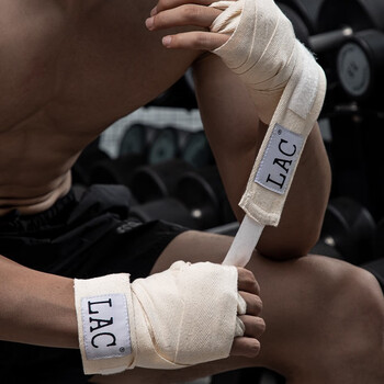 LAC拳击手绑带3米2只装拳击绷带散打拳套缠手带格斗搏击运动护具护手 LAC拳击手绑带3米2只装拳击绷带散打拳套缠手带格斗搏击运动护具护手