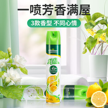 绿岛空气清新剂338ml 除臭喷雾香氛家用卧室老人除味剂芳香薰去除异臭