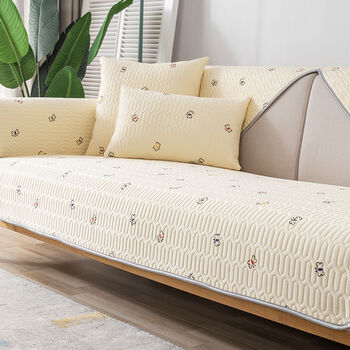 乳胶冰丝沙发垫四季通用防滑凉席垫沙发套罩巾夏季夏天款盖布觅姚702