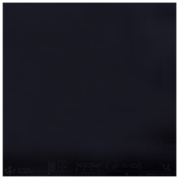 XIOM骄猛 蓝V升级乒乓球拍胶皮 内能套胶79-008 红色2.0