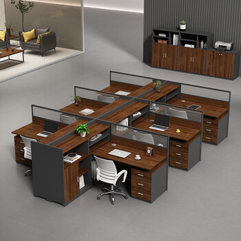 薇泰职员屏风工位电脑桌办公室卡座员工桌子简约现代办公桌椅组合 薇泰职员屏风工位电脑桌办公室卡座员工桌子简约现代办公桌椅组合