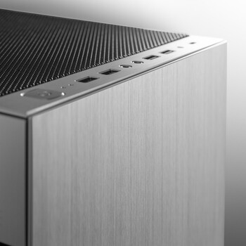 几何未来（GeometricFuture）M8达摩银色电脑机箱(E-ATX主板/双360冷排/支持4070显卡/铝合金/TypeC接口)