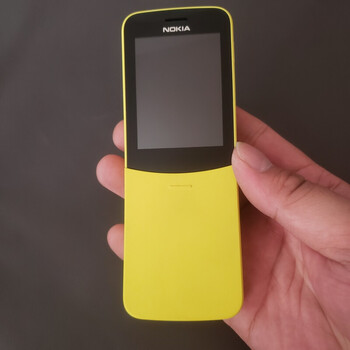 nokia/诺基亚 8110 4g通香蕉小手机老年人学生机滑盖备用机 黑色(8成