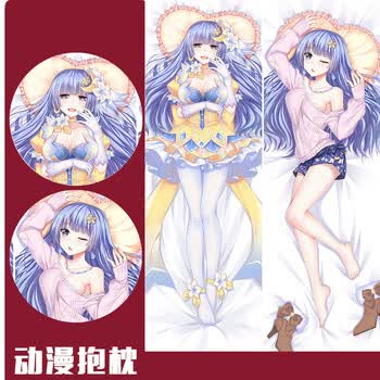 四糸乃鸢一折纸十香动漫双面等身抱枕套诱宵美九版本二桃皮绒34x100cm