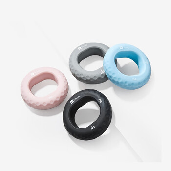 Keep 硅胶握力圈40-50磅手指康复训练手力握力器男女小臂健身 岩灰 Keep 硅胶握力圈40-50磅手指康复训练手力握力器男女小臂健身 岩灰