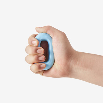 Keep 硅胶握力圈20-30磅手指康复训练手力握力器男女小臂健身 水蓝 Keep 硅胶握力圈20-30磅手指康复训练手力握力器男女小臂健身 水蓝