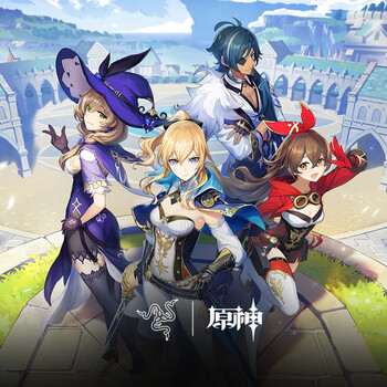 雷蛇 Razer 重装甲虫原神限定款 电竞游戏鼠标垫