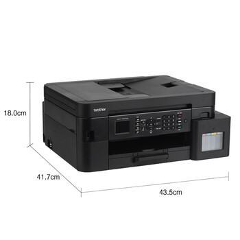 兄弟（brother）MFC-T930DW 小魔方小墨方内置墨仓彩喷一体机双面打印无线网络连接小程序打印