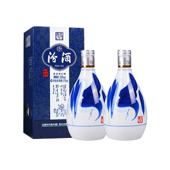 【Sarah】【白酒】杏花村 青花 汾酒 20年陳醸（清香型白酒） Amazon.co.jp: 中国白酒 【20年陳醸】 汾酒・フェンチュウ（ふん
