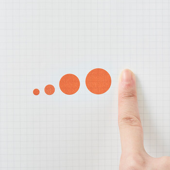 STALOGY 标签贴 标签纸贴纸 口取纸 便利贴 贴纸标签 圆点贴 便签 索引纸 5mm 混色清淡