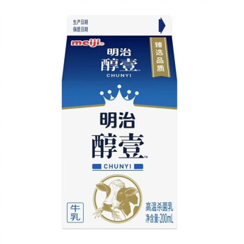 明治醇壹牛奶200ml新款- 明治醇壹牛奶200ml2021年新款- 京东