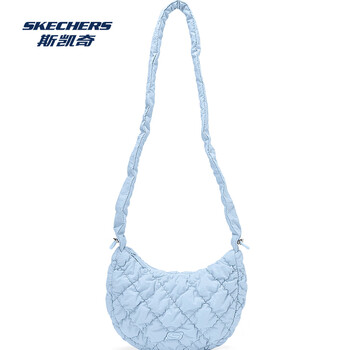 斯凯奇男女同款运动联盟系列轻盈百搭单肩斜挎包L125U057