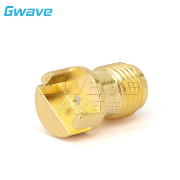 谷波 Gwave SMA母端接连接器 适合0.8mm厚板材 针长0.6mm DC-18GHz SMA-KHD101