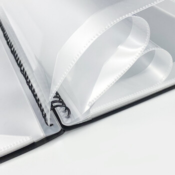 金得利 30页 A3乐谱夹钢琴谱夹册可修改曲谱夹文件夹谱夹子吉他谱夹册琴谱夹 黑色 CF222