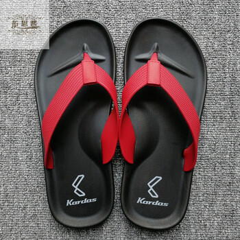 uosu泰国乳胶拖鞋天然橡胶人字拖鞋男潮男越南沙滩拖鞋防水定制kardas