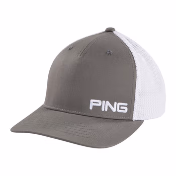 

ping golf cap men's breathable net cap sun hat baseball cap i21me91cm0 grey