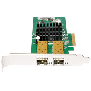 魔羯（MOGE）intel82576芯片PCIE网卡 X4千兆网卡光口服务器网络适配器双光口光纤网卡服务器 MC2250 