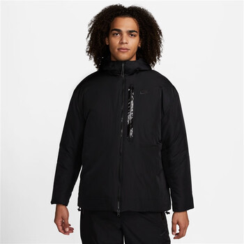 耐克nikenike耐克thermafit男子梭织保暖夹克棉服外套买手代购010黑黑