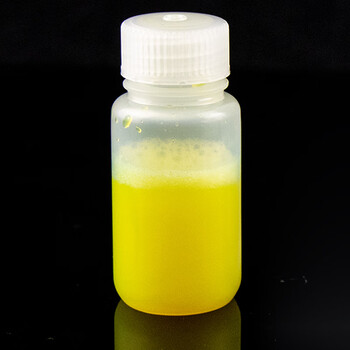 海斯迪克 广口塑料试剂瓶 加厚透明pp大口带盖分装瓶样品瓶密封瓶 50ML（5个起售）