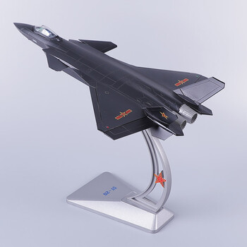 1:72歼20飞机模型合金仿真军事航模j20隐形战斗机航展纪念礼品 1:60歼