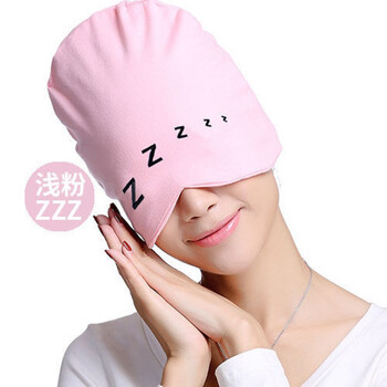 科田纯棉睡帽睡觉包头帽男秋冬空调帽保暖头套女全棉透气头巾帽月子帽