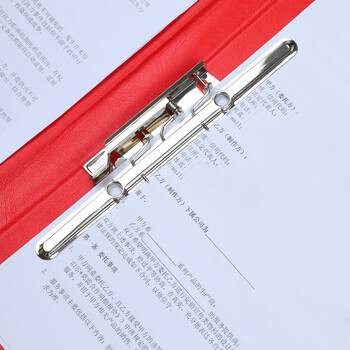 信发 TRNFA TN-B1-03（红色） 商务签约本/经理文件夹/朗诵夹 A4皮革八角插入演讲夹/资料档案整理夹