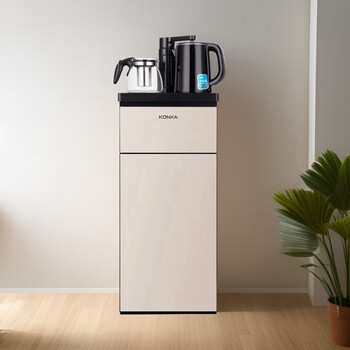 康佳(KONKA)茶吧机下置式家用冲奶立式电水壶双壶饮水机KY-LRA36(冰热款) 康佳(KONKA)茶吧机下置式家用冲奶立式电水壶双壶饮水机KY-LRA36(冰热款)