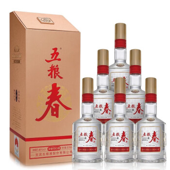 五粮液 五粮春 第二代 浓香型白酒 45度 500ml*6瓶装