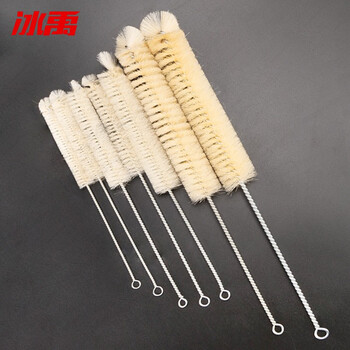 冰禹 BYrl-218 试管刷 试管清洗刷比色管刷 试管刷毛刷实验试管刷刷子 6#直径2.8cm